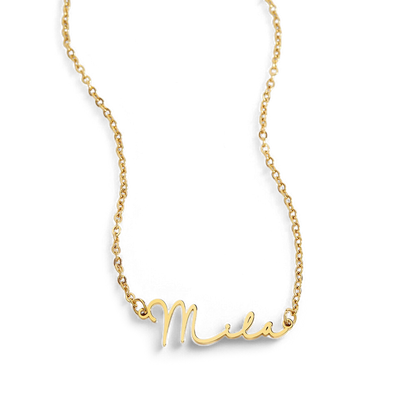 Mon Amour Name Necklace