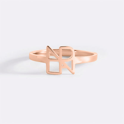 Monogramm-Namensring