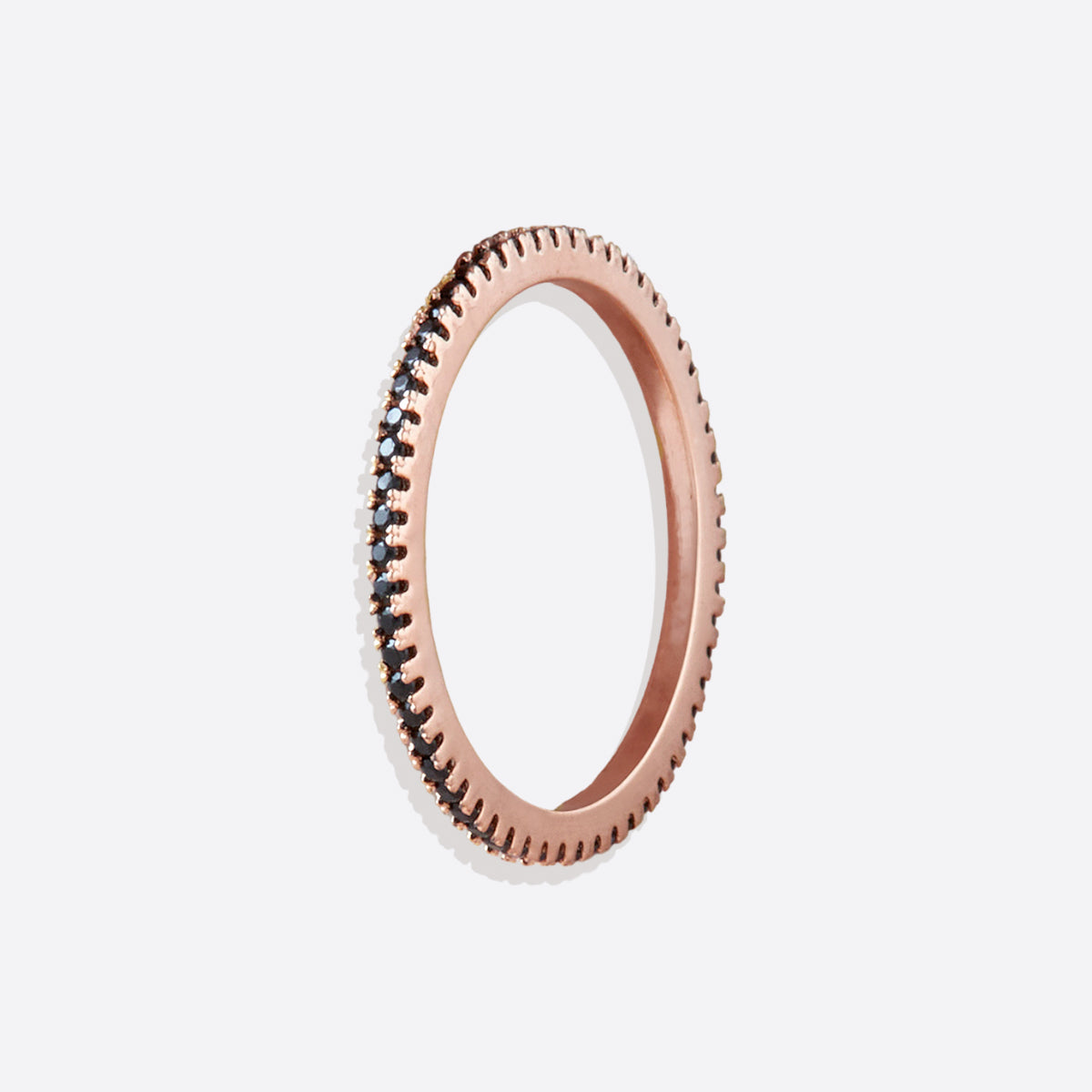 Black Diamond Eternity Ring