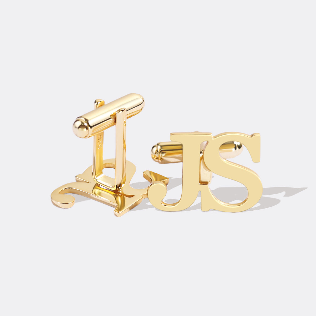 Gemelos con monograma y iniciales