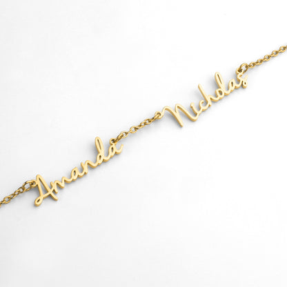 Fairy Multiple Name Necklace | Add Up to 4 Names