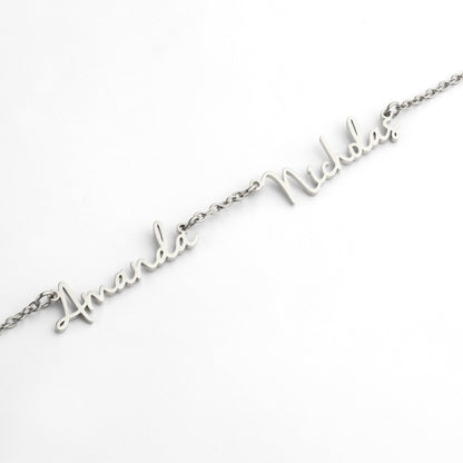 Fairy Multiple Name Necklace | Add Up to 4 Names