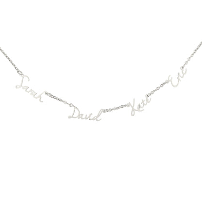 Fairy Multiple Name Necklace | Add Up to 4 Names