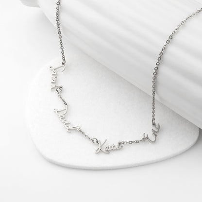Fairy Multiple Name Necklace | Add Up to 4 Names