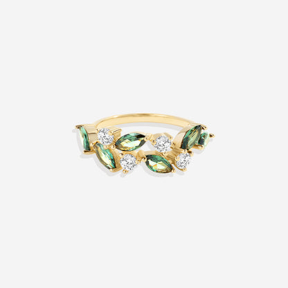 Marquis New Leaf Ring