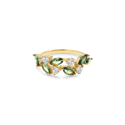 Marquis New Leaf Ring