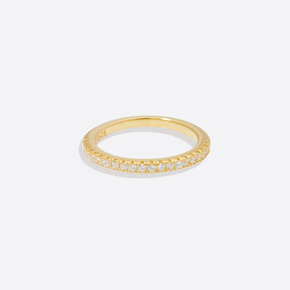 Micro Pavé Eternity Band