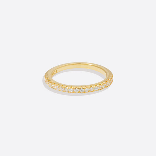 Micro Pavé Eternity Band