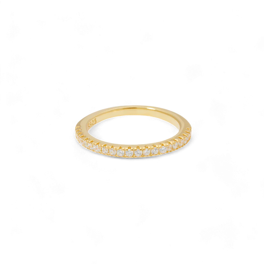 Micro Pavé Eternity Band