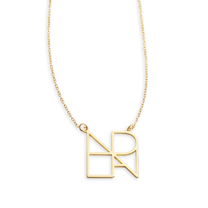 Minimalist Monogram Name Necklace