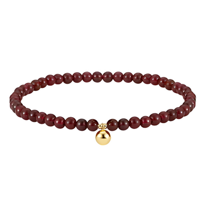 Natural Garnet Chain Anklet