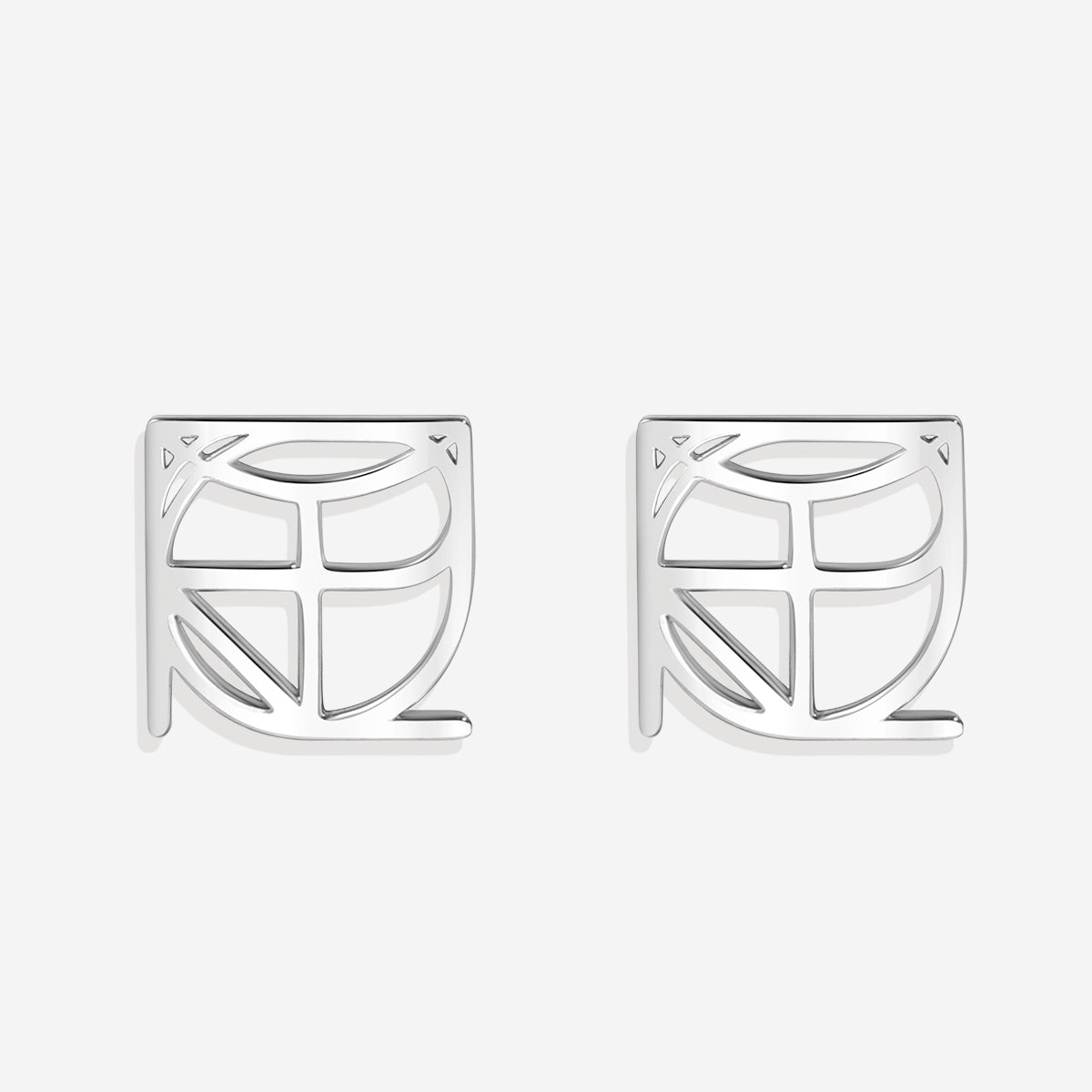 Monogramm-Namensohrringe 
