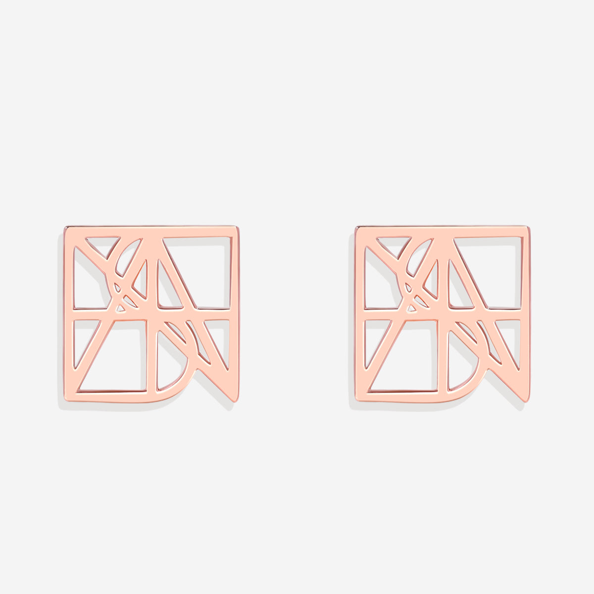 Monogramm-Namensohrringe 