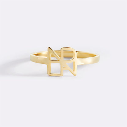 Monogramm-Namensring