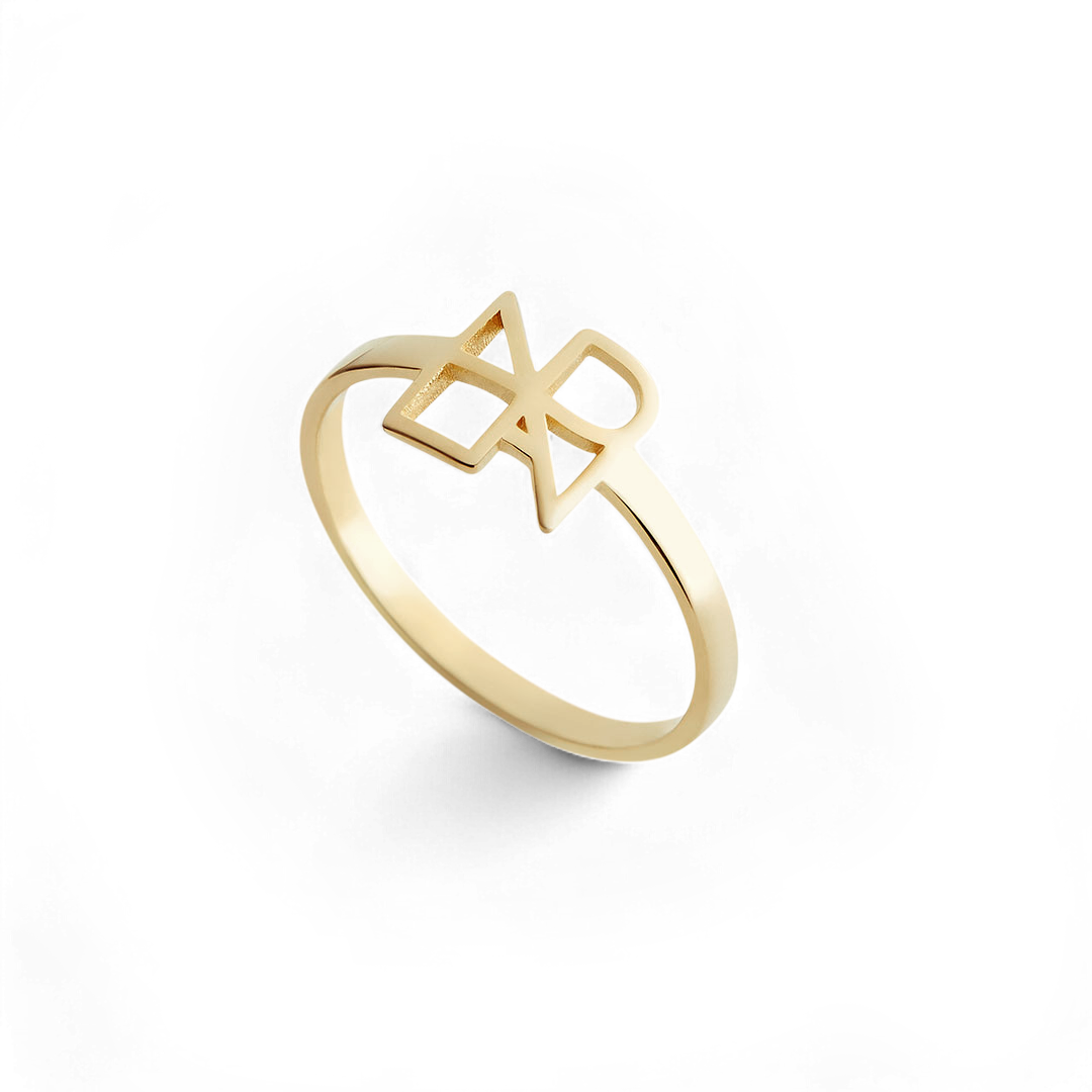 Monogramm-Namensring