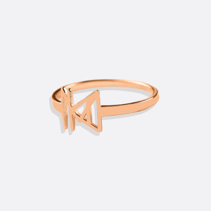 Monogramm-Namensring