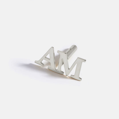 Gemelos con monograma y iniciales