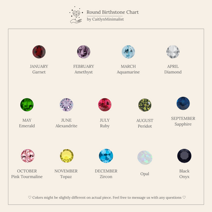 Bold Birthstone Signet Ring