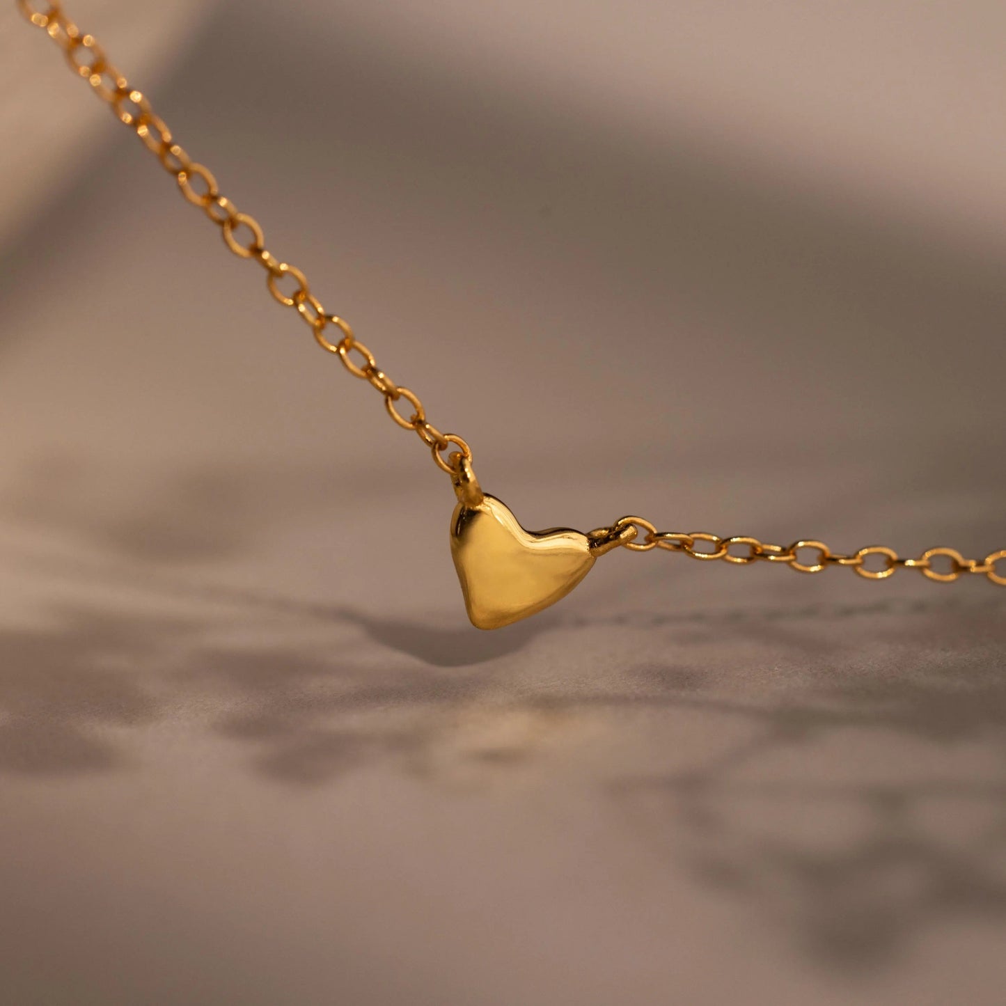 Collar de estación de corazón