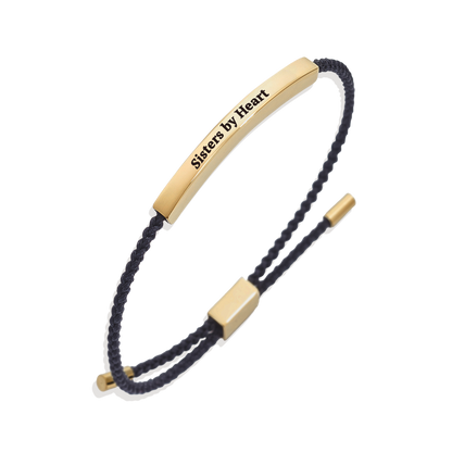Not Sisters By Blood But Sisters By Heart Inspire Bracelet