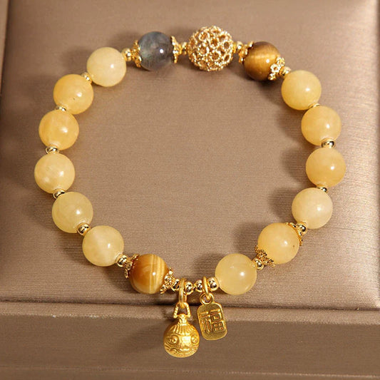 Golden Clarity Topaz Bracelet