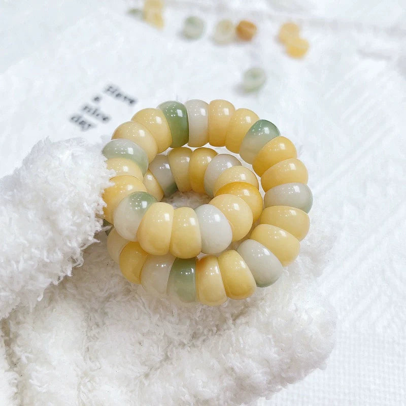 New Bowl-Shaped Stress Relief Bodhi Bracelet – Ultra-Quiet, Available in Multiple Colors - Touch Bling