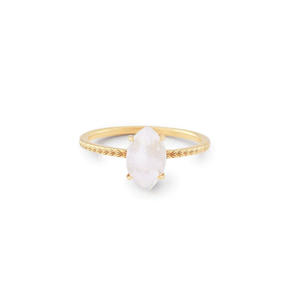 The Celestial Harmony Moonstone Ring