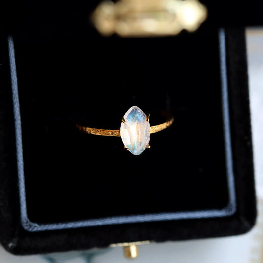 The Celestial Harmony Moonstone Ring