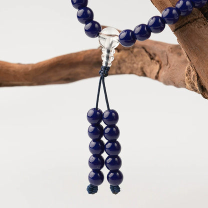 8mm Lapis Lazuli Bracelet 108 Bead Mala High Quality Prayer Beads