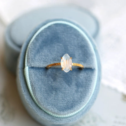 The Celestial Harmony Moonstone Ring