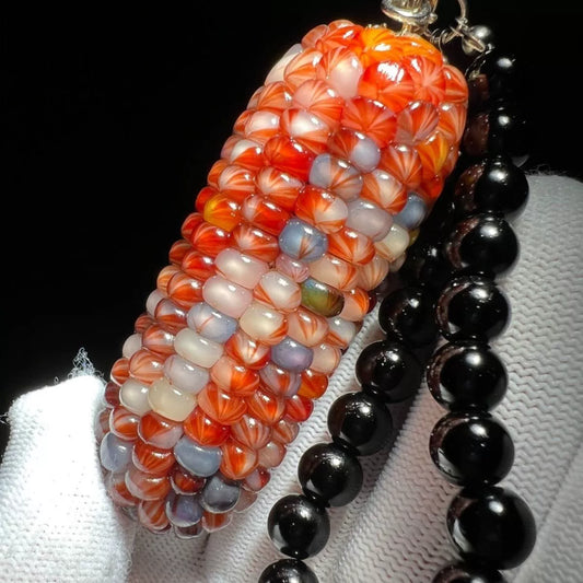 Gemstone-Colored Corn Ornaments, Multiple Options Available - Touch Bling