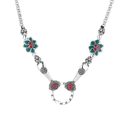 Lotus & Ruyi Harmony Necklace