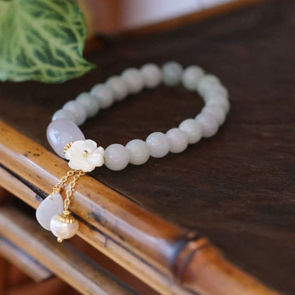 The Serene Blossom Jade Bracelet