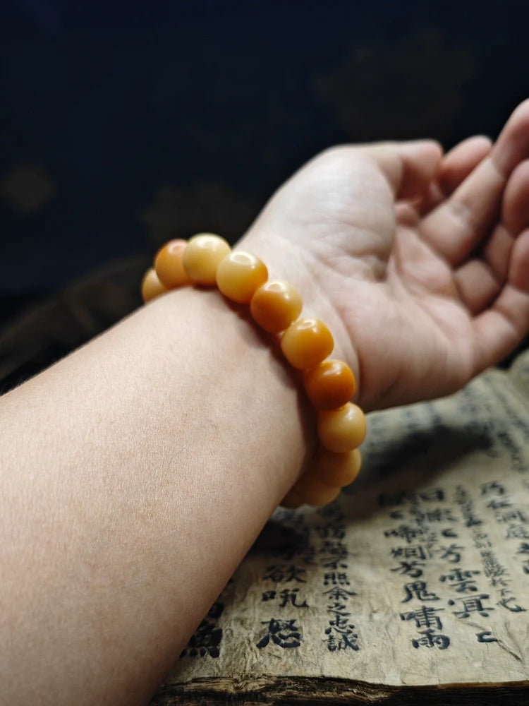 Handmade Meditation Bracelet Bodhi Seed Beads Bracelet