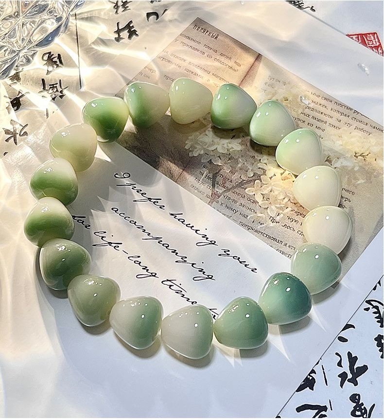 Water-Drop Shaped Bodhi Bracelet 12mm - Touch Bling