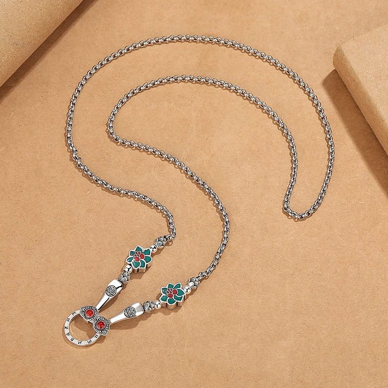 Lotus & Ruyi Harmony Necklace