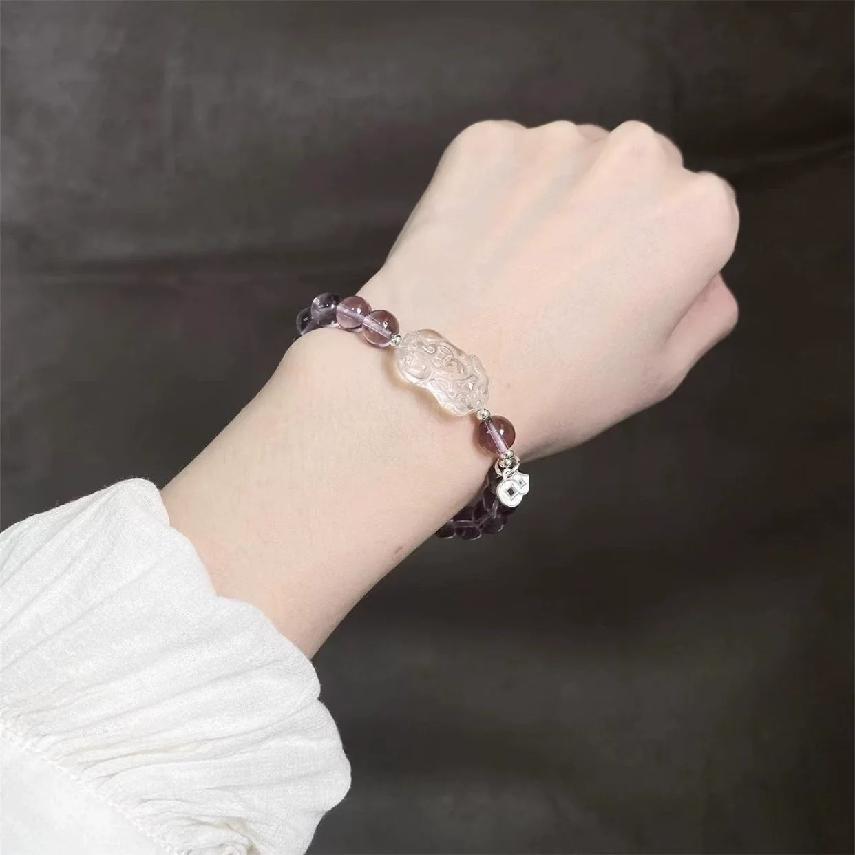 The Divine Protection and Prosperity Amethyst Pixiu Bracelet