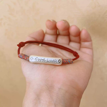 The Red String Good Luck Bracelet