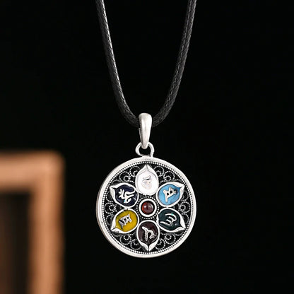 Pure Silver Safety Buckle Pendant