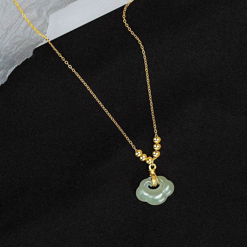 Jade Ruyi Prosperity Necklace