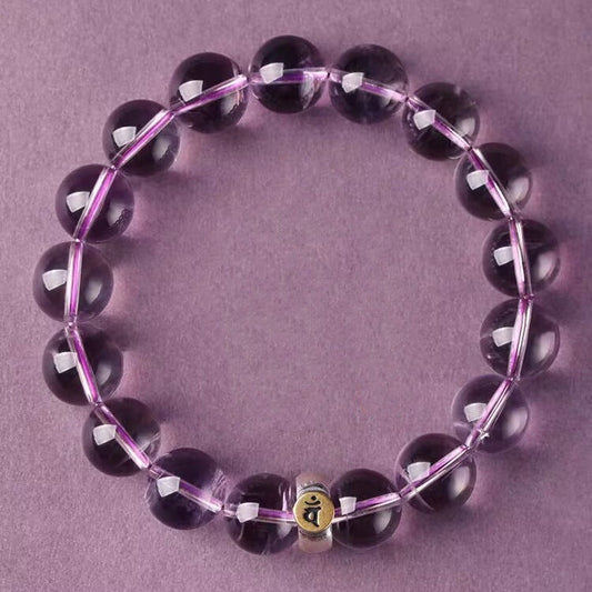 Natural Amethyst Bracelet Men's and Women's Bracelet - Touch Bling