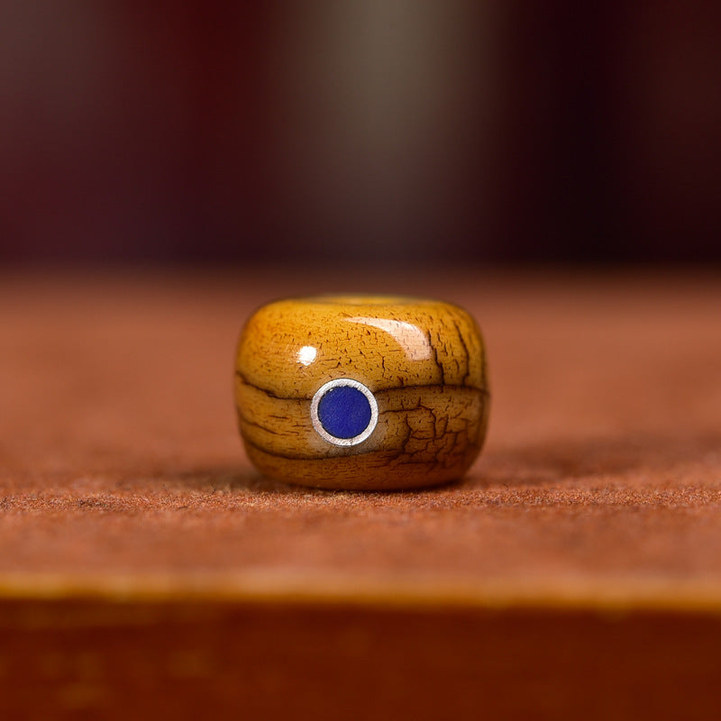Tibetan Old Material Duobao Inlaid Yak Bone Loose Beads DIY Buddha Bead Jewelry - Touch Bling