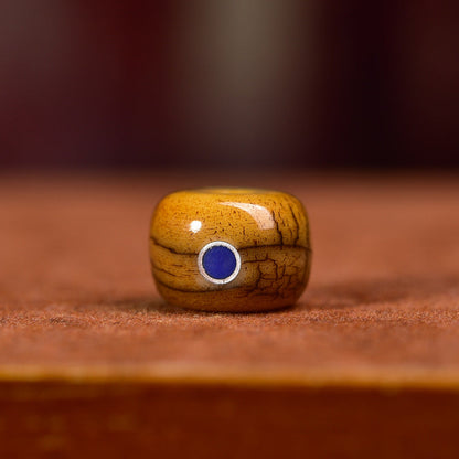 Tibetan Old Material Duobao Inlaid Yak Bone Loose Beads DIY Buddha Bead Jewelry - Touch Bling