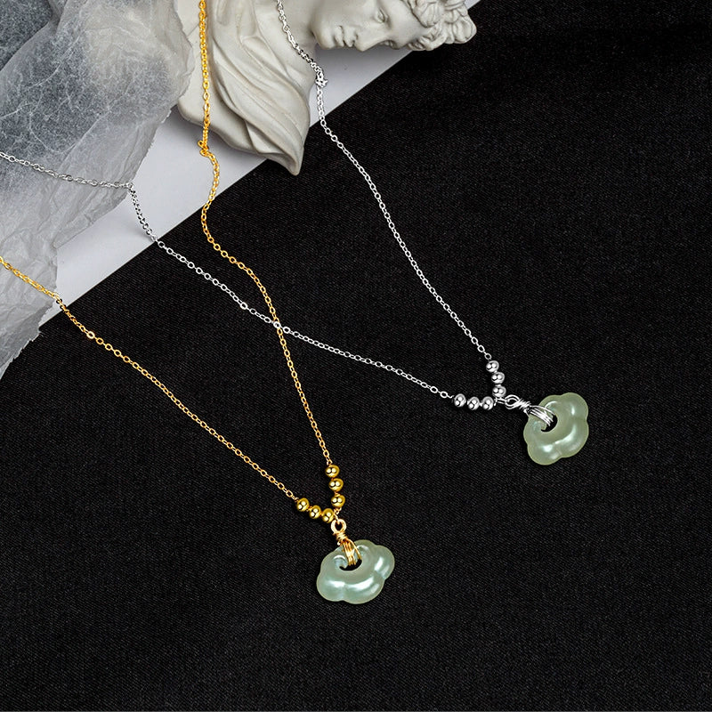 Jade Ruyi Prosperity Necklace