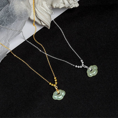 Jade Ruyi Prosperity Necklace