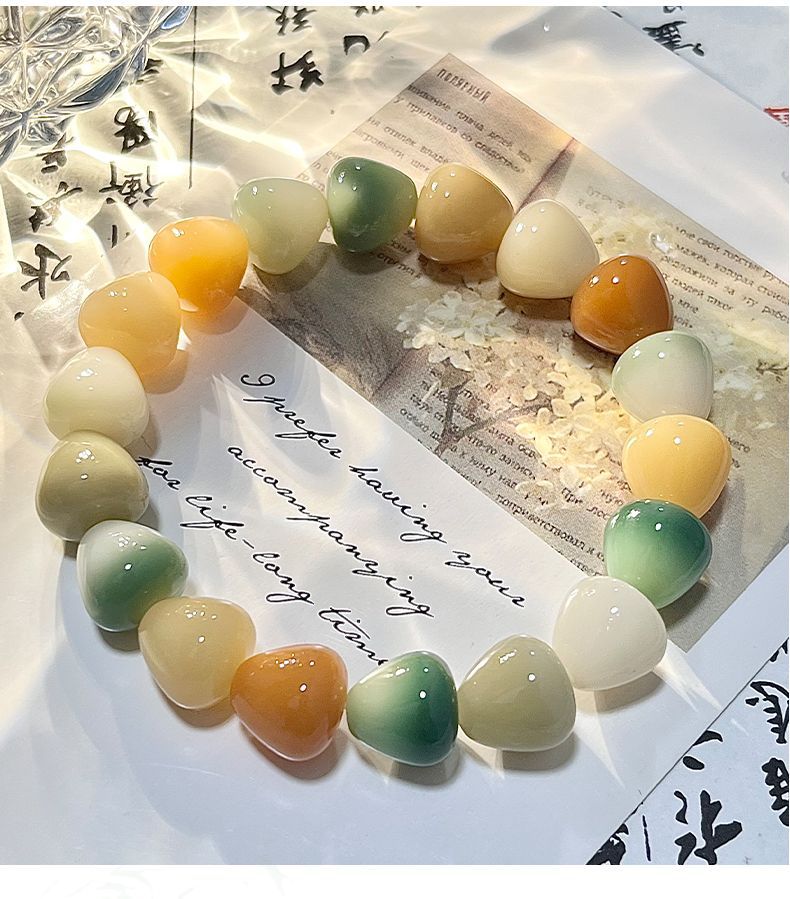 Water-Drop Shaped Bodhi Bracelet 12mm - Touch Bling