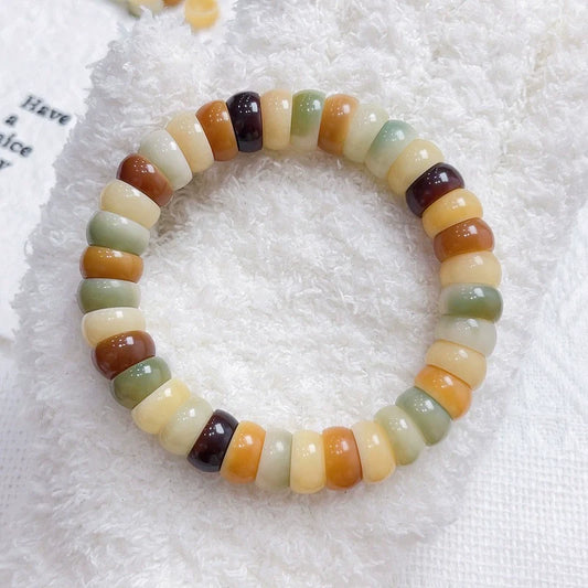 New Bowl-Shaped Stress Relief Bodhi Bracelet – Ultra-Quiet, Available in Multiple Colors - Touch Bling