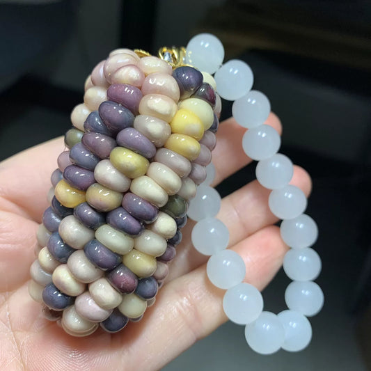 Gemstone-Colored Corn Ornaments, Multiple Options Available - Touch Bling