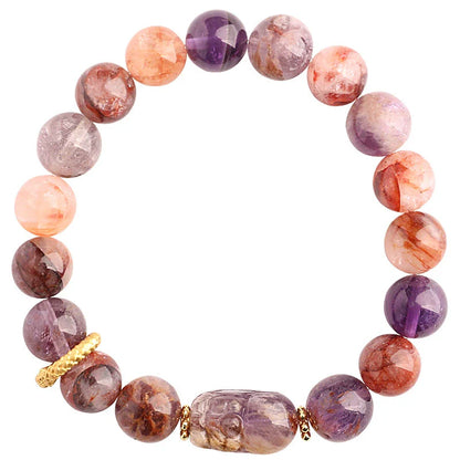 Amethyst Pixiu Guardian Bracelet