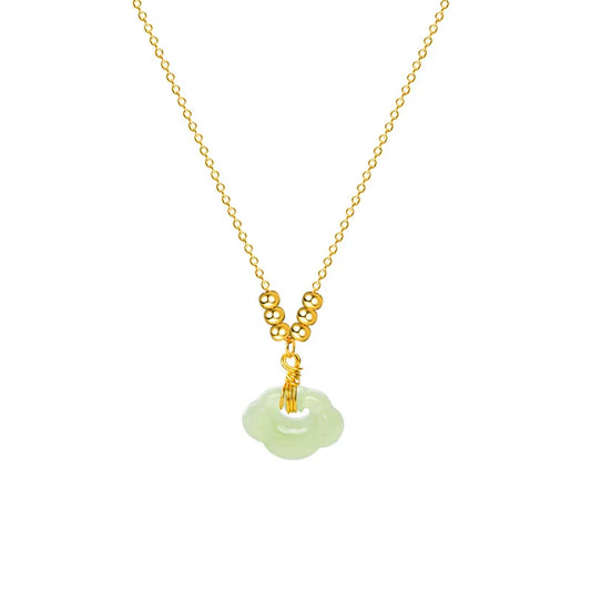 Jade Ruyi Prosperity Necklace